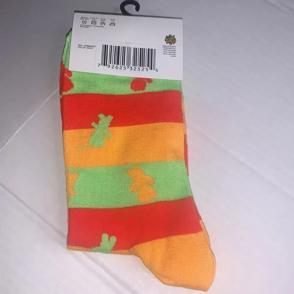 CRAZY‎ SOCKS Sour Patch Kids Socks. Large